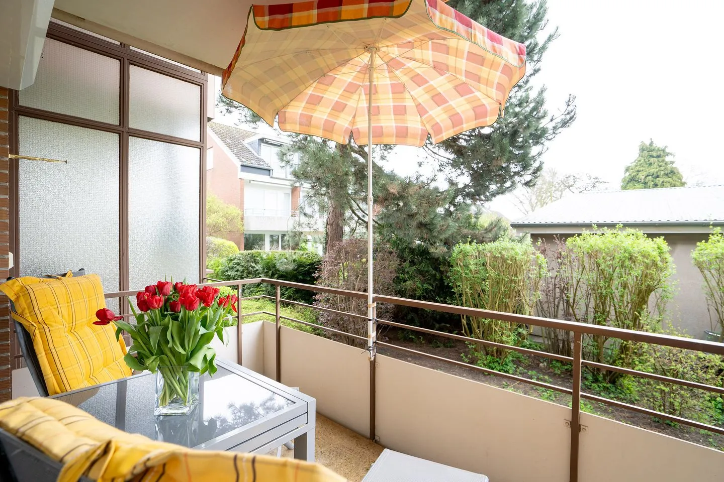 (DKK1b) Ferienwohnung Stäcker Niendorf - Balkon