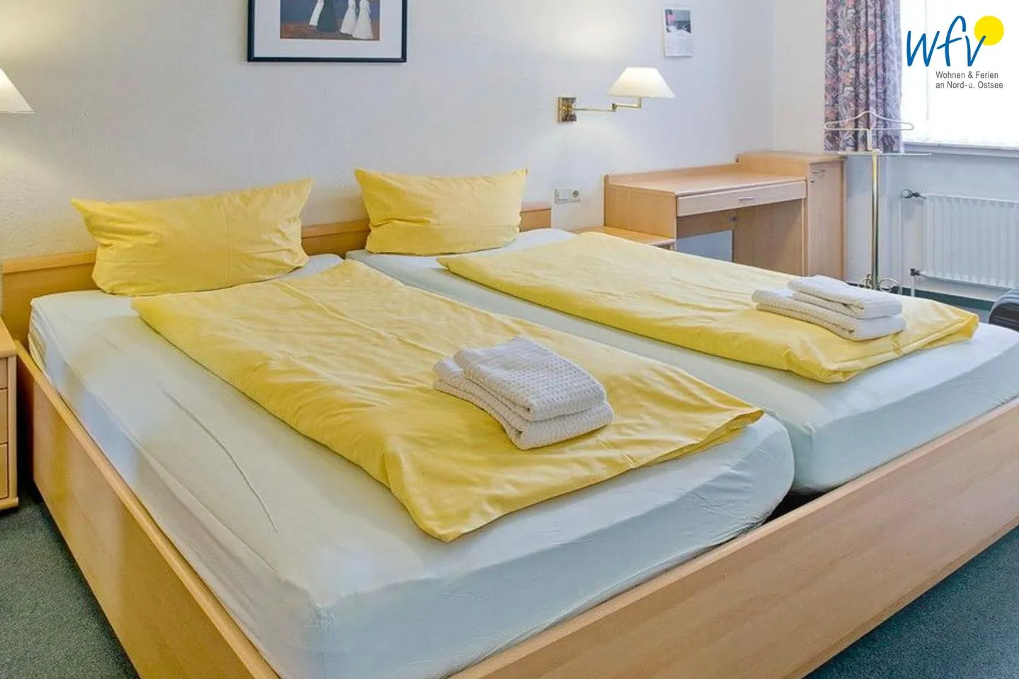 Holiday Residenz II Ferienwohnung Toornkieker Borkum - Elternschlafzimmer