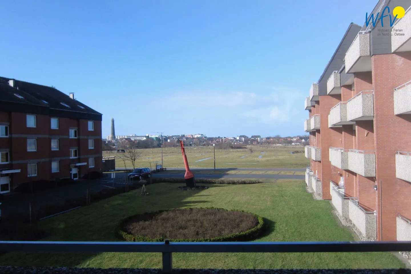 Holiday Residenz II Ferienwohnung Toornkieker Borkum - Balkon