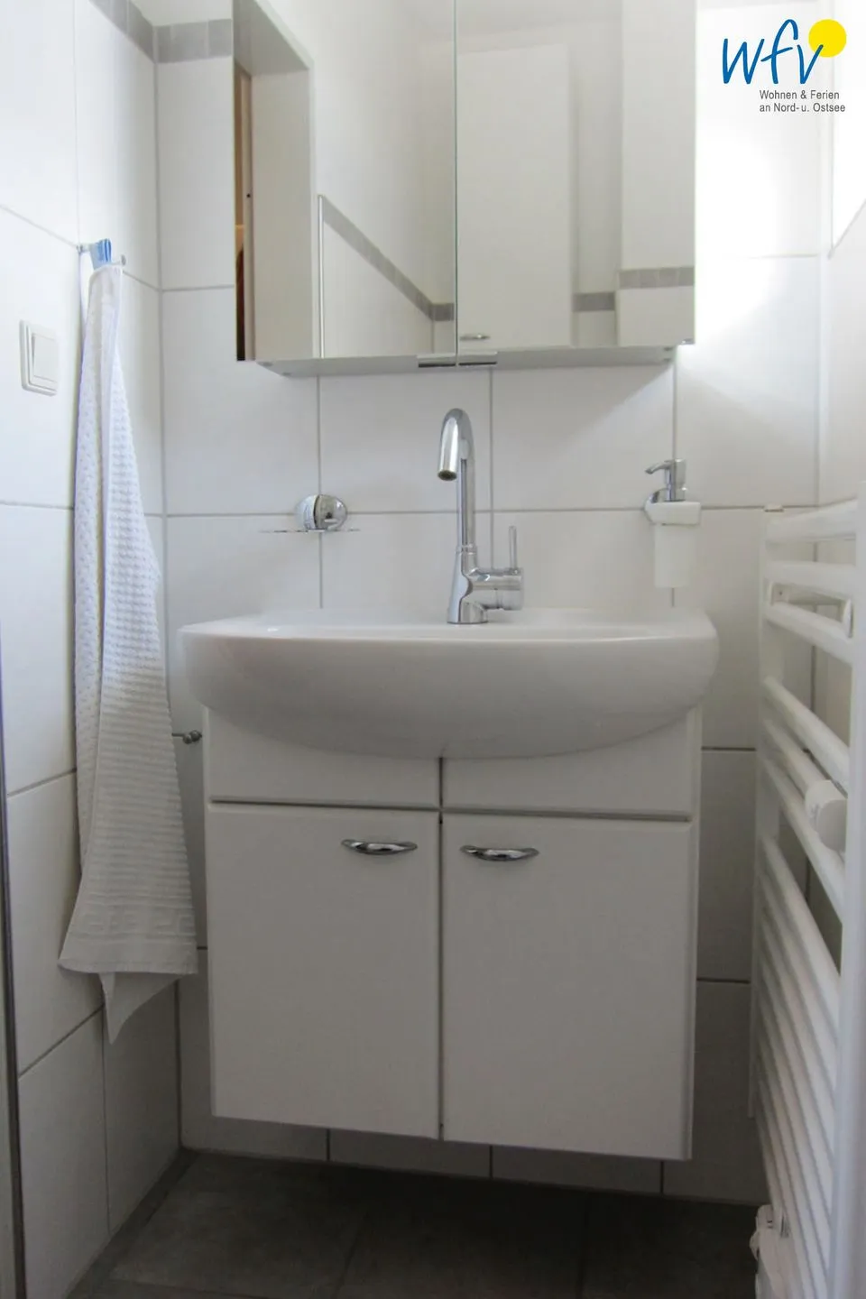 Holiday Residenz II Ferienwohnung Toornkieker Borkum - Badezimmer