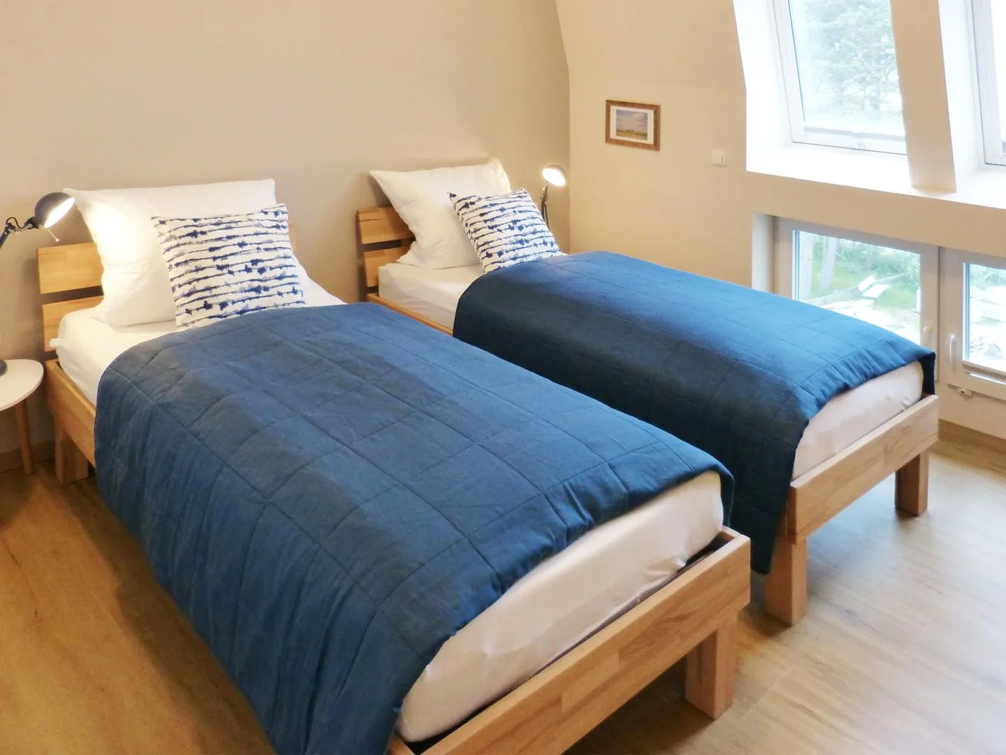 Haus *Weiße Düne* Ferienwohnung *Weiße Düne 7* Wittdün auf Amrum - 2. Schlafzimmer in der Ferienwohnung Weiße Düne 7 in Wittdün auf Amrum