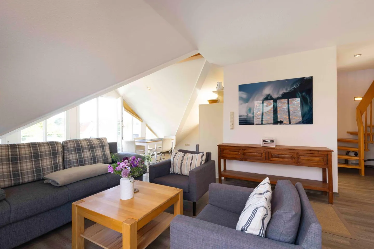 (ARW3b) Ferienwohnung Walden F*** Niendorf - Wohnzimmer