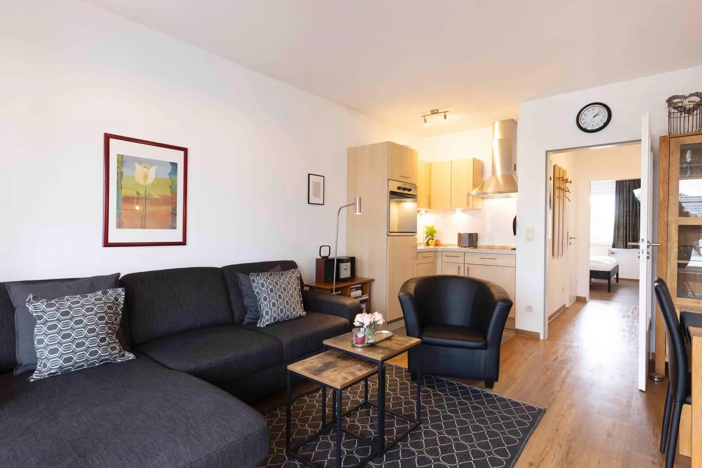 (DKK11B) Ferienwohnung Seegras F*** Niendorf - Wohnzimmer
