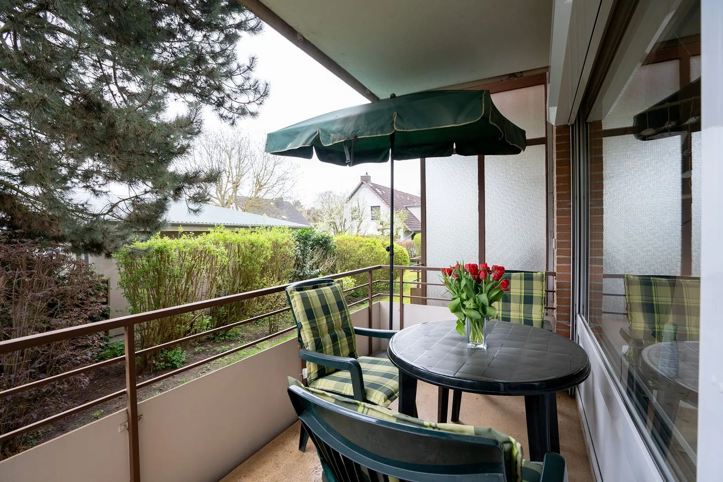 (DKK1e) Ferienwohnung Seepferdchen Niendorf - Balkon