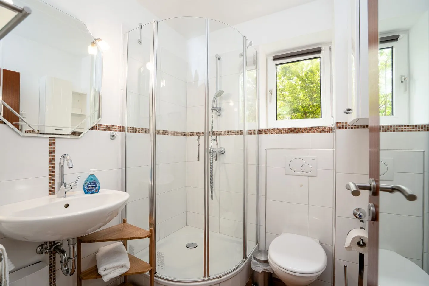 (DKK1e) Ferienwohnung Seepferdchen Niendorf - Badezimmer