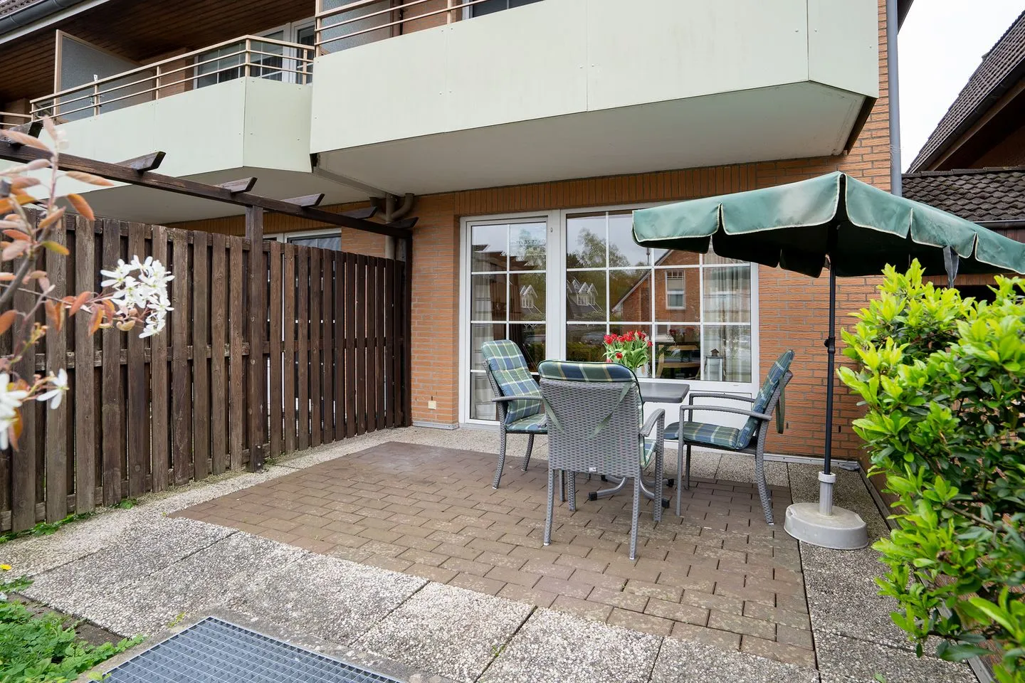 (DKK5) Ferienwohnung Ostseeperle Niendorf - Terrasse