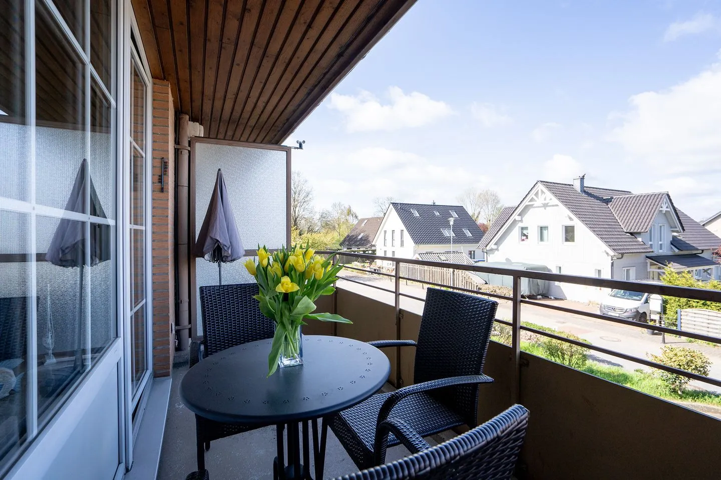 (DKK9) Ferienwohnung Möwennest Niendorf - Balkon