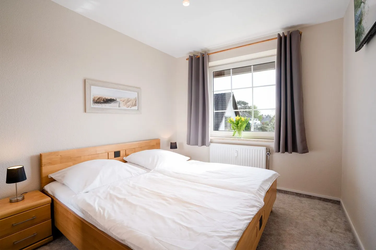 (DKK9) Ferienwohnung Möwennest Niendorf - Schlafzimmer
