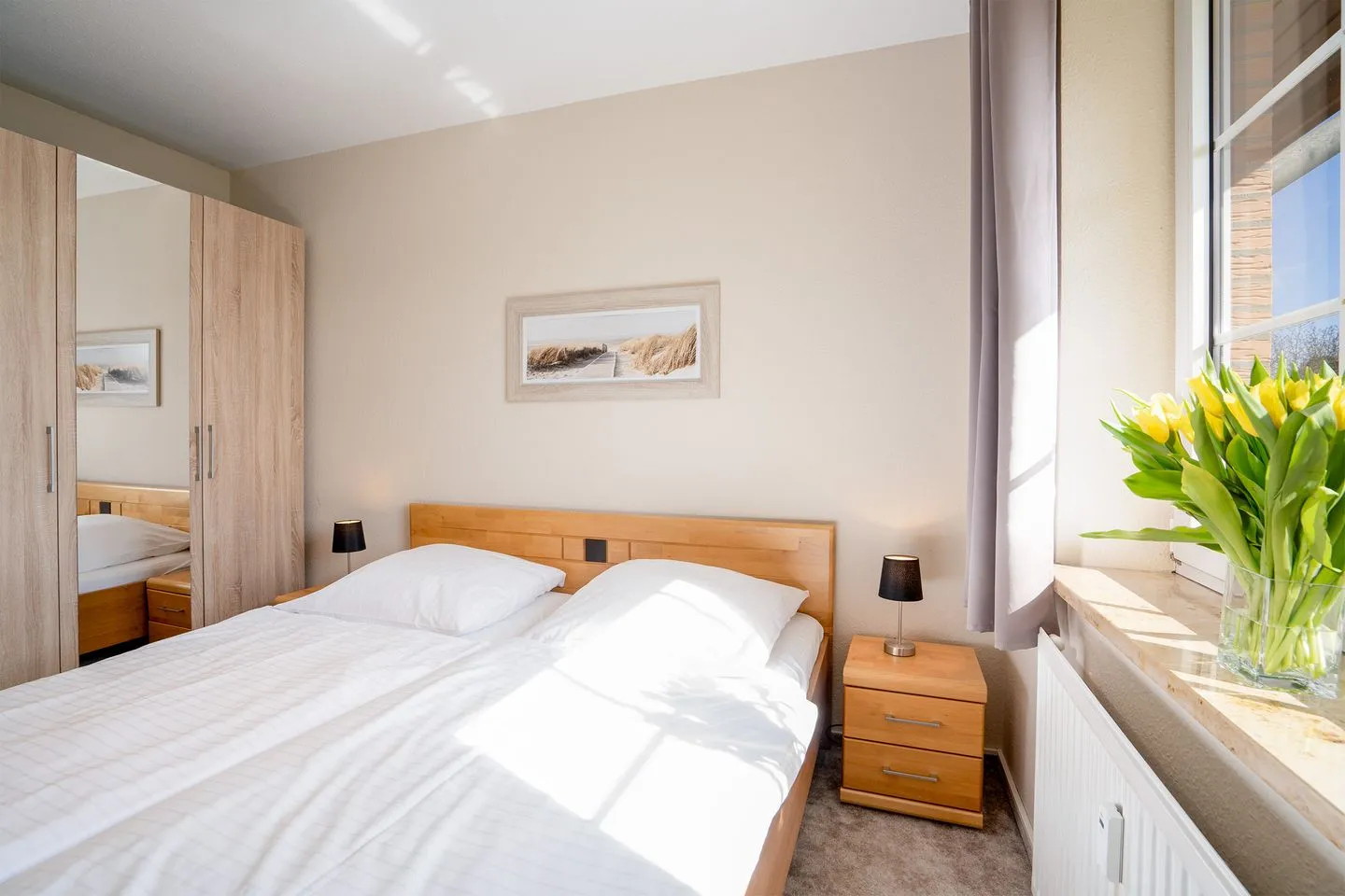 (DKK9) Ferienwohnung Möwennest Niendorf - Schlafzimmer