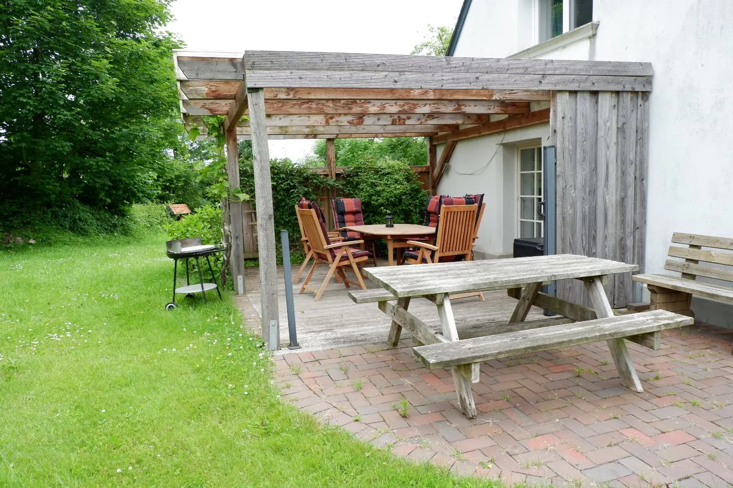 Ferienhaus Poseby Westerholz - Terrasse