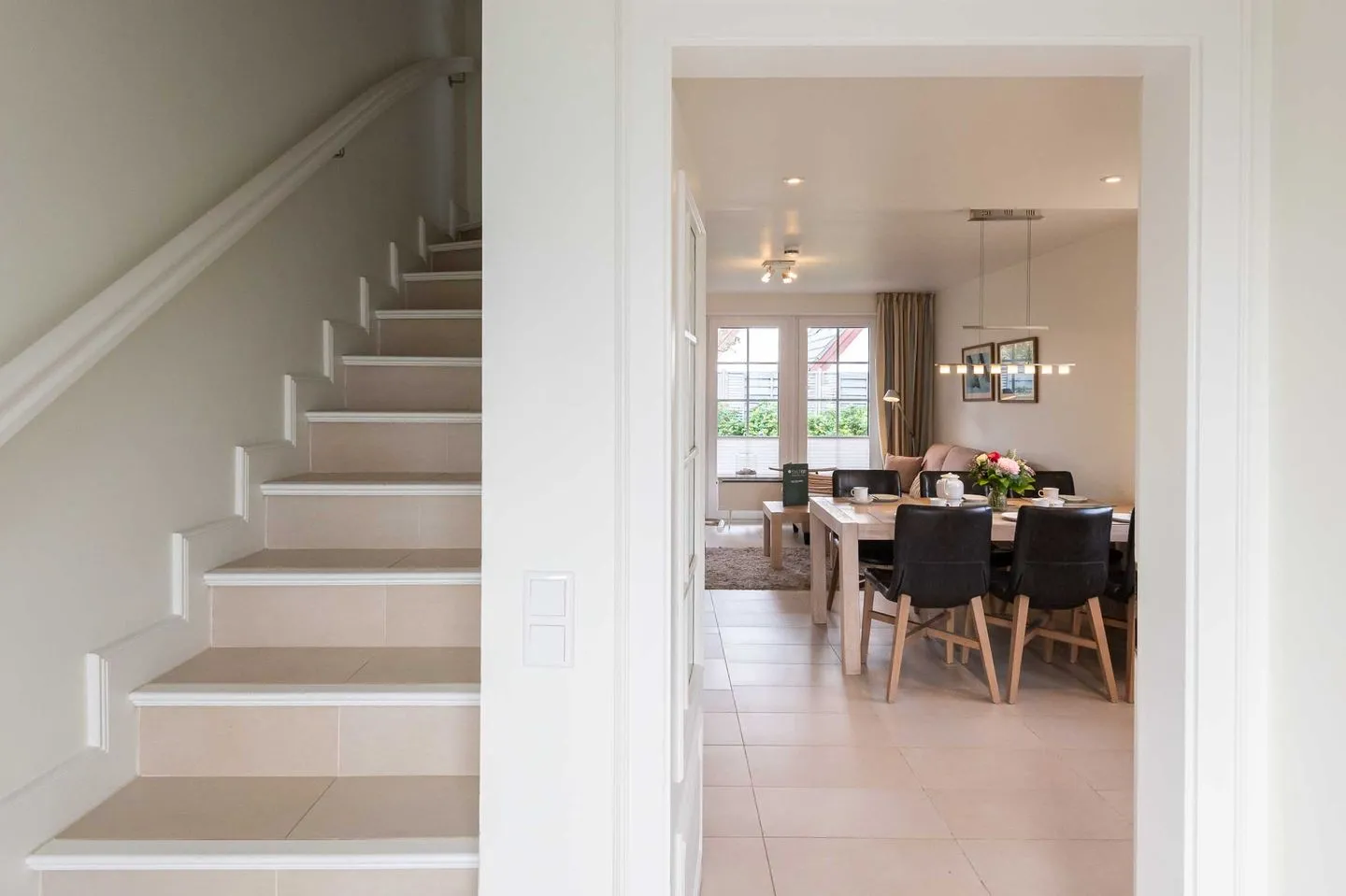 Strandhaus Whg. 3 Wenningstedt - Wohnzimmer