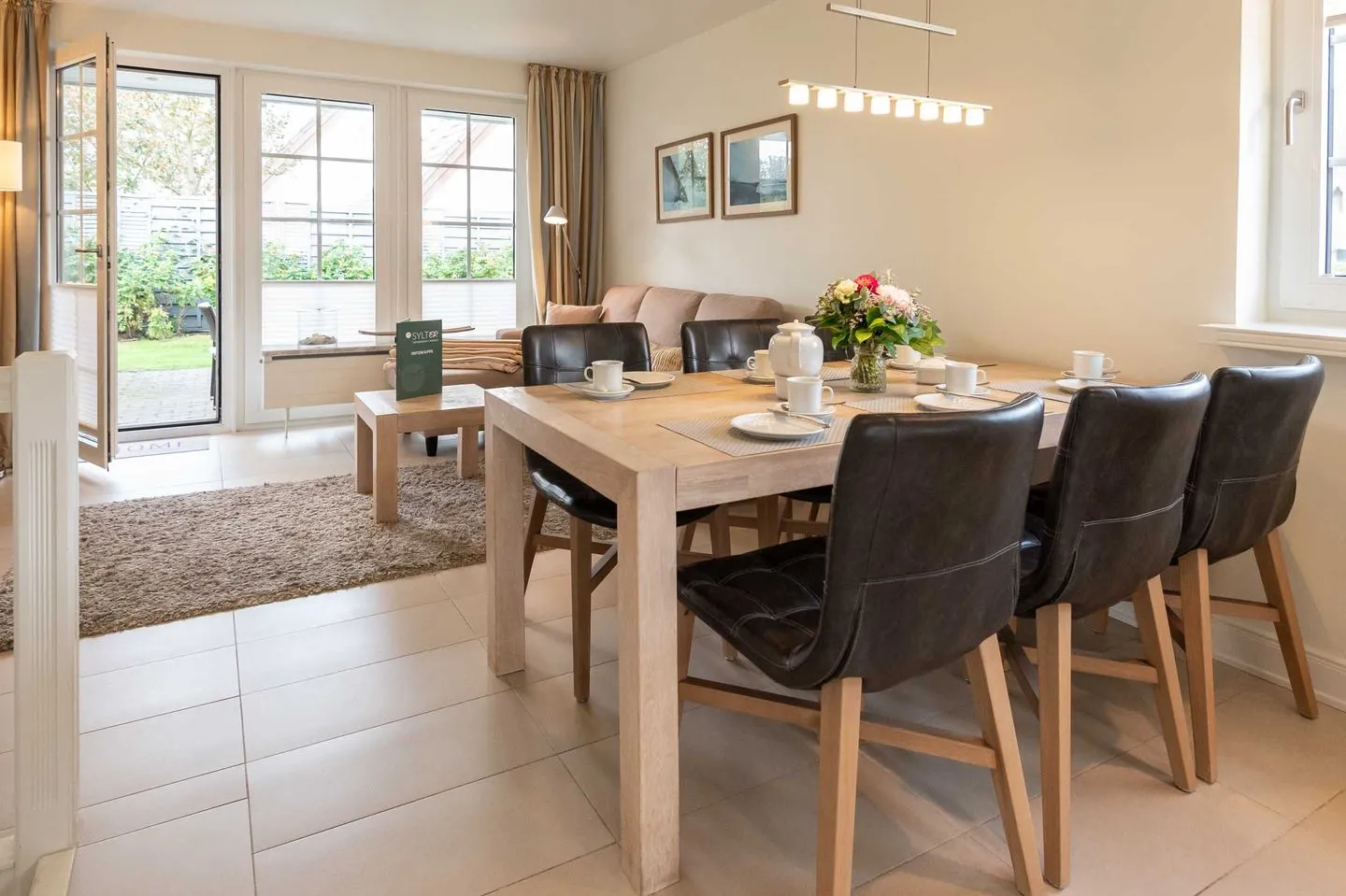 Strandhaus Whg. 3 Wenningstedt - Wohnzimmer