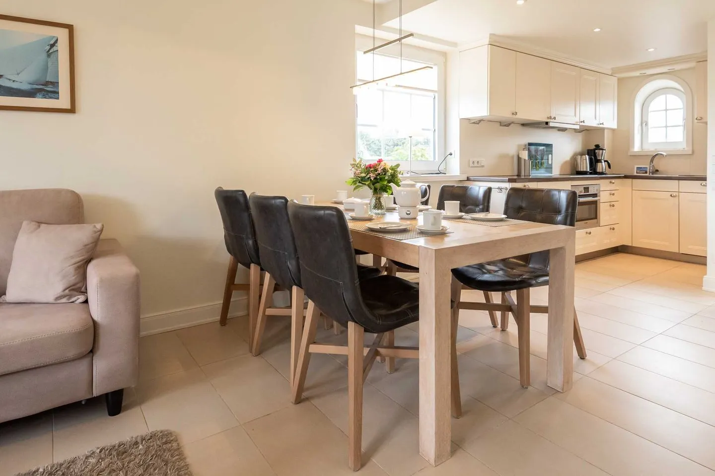 Strandhaus Whg. 3 Wenningstedt - Wohnzimmer