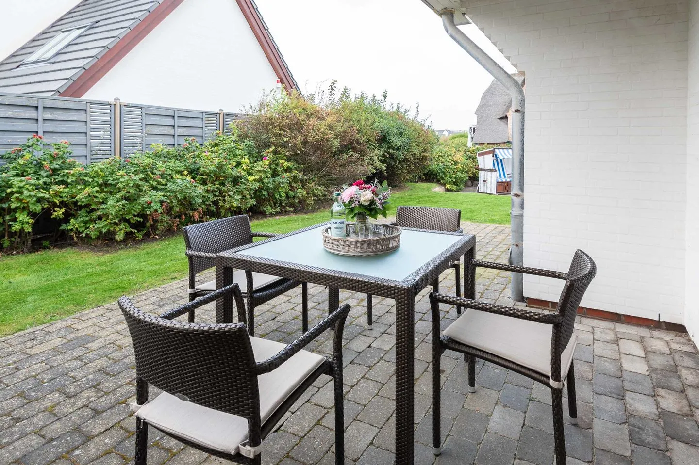 Strandhaus Whg. 3 Wenningstedt - Terrasse