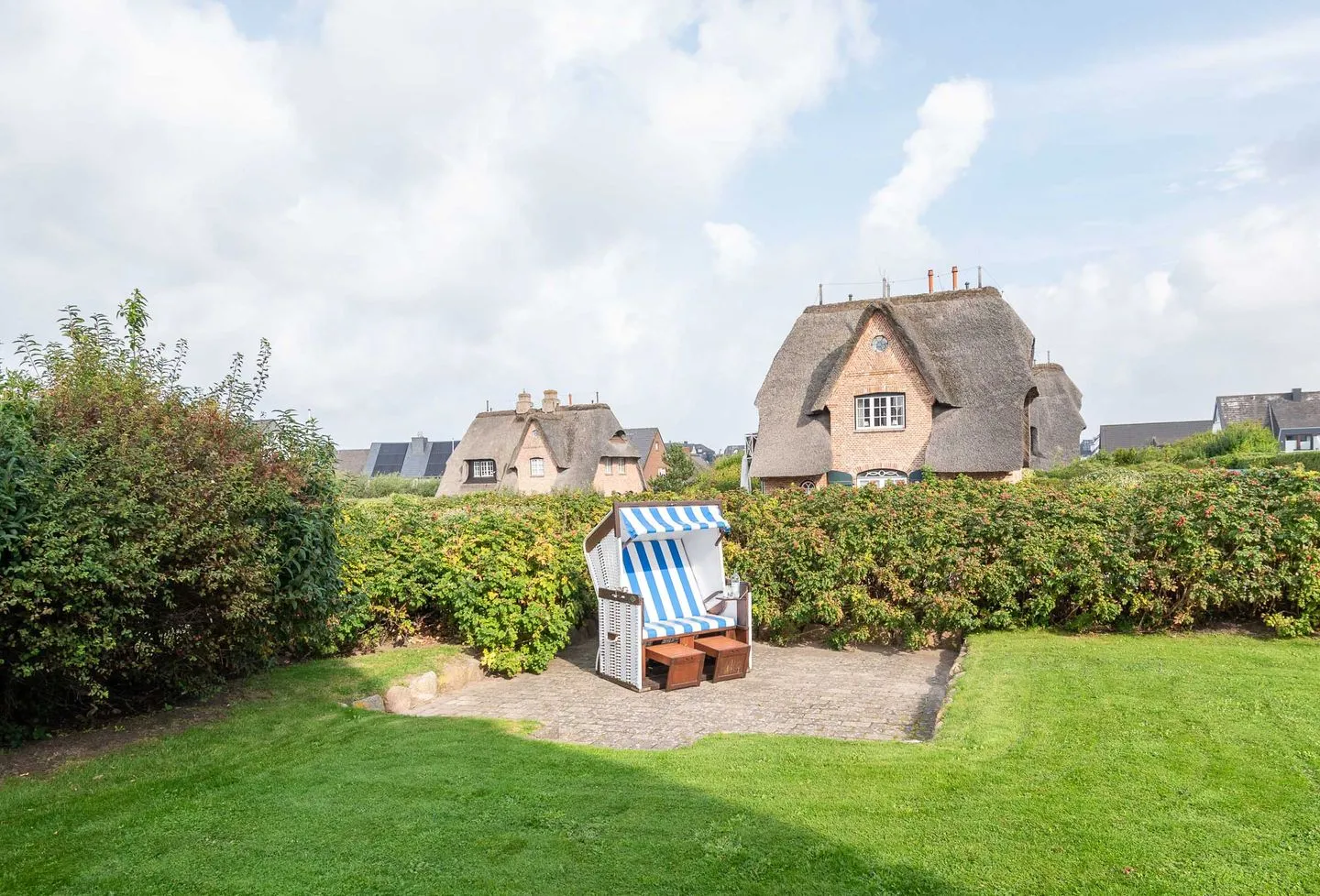 Strandhaus Whg. 3 Wenningstedt - Terrasse