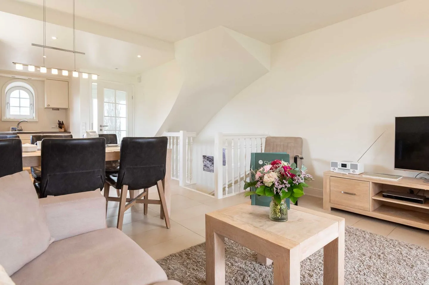 Strandhaus Whg. 3 Wenningstedt - Wohnzimmer