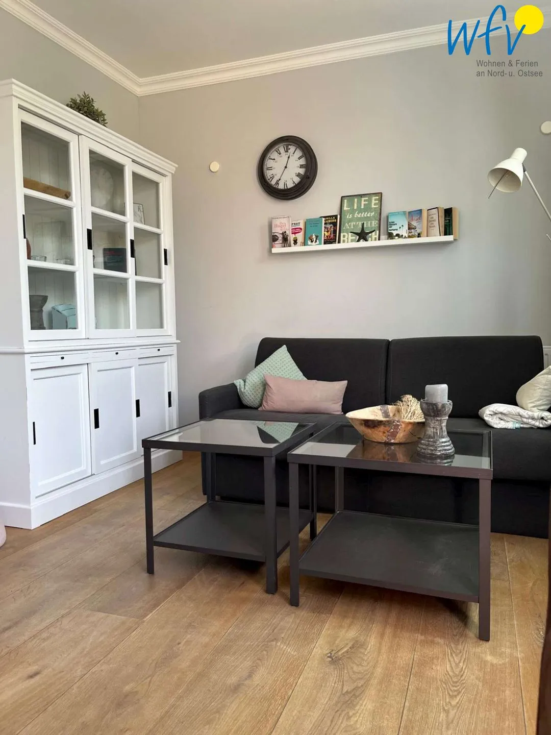 Villa Dorfgroden Ferienwohnung Strandvogt Wangerooge - Wohnzimmer