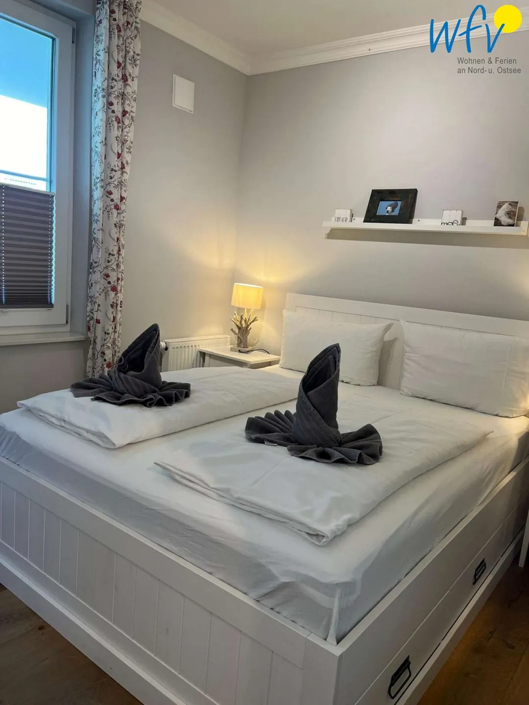 Villa Dorfgroden Ferienwohnung Strandvogt Wangerooge - Schlafzimmer