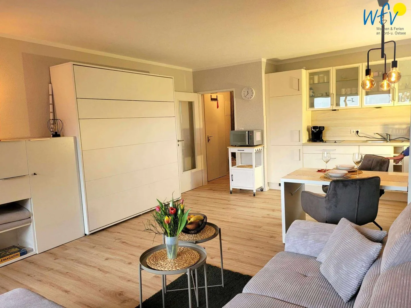 Holiday Residenz II Ferienwohnung Nordseeliebe Borkum - Wohnzimmer