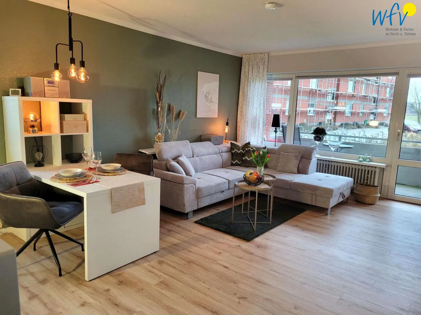 Holiday Residenz II Ferienwohnung Nordseeliebe Borkum - Wohnzimmer
