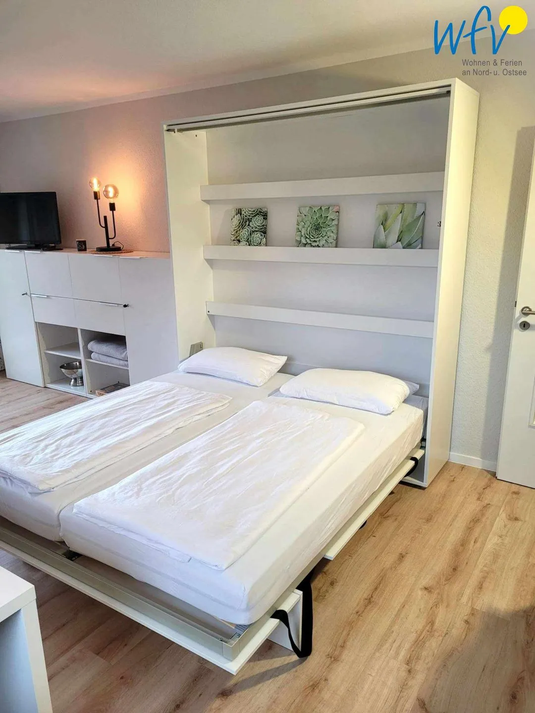 Holiday Residenz II Ferienwohnung Nordseeliebe Borkum - Schlafzimmer