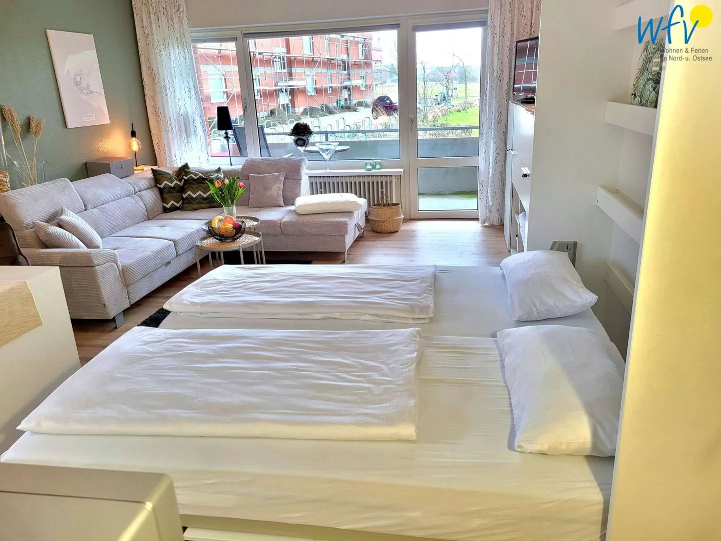 Holiday Residenz II Ferienwohnung Nordseeliebe Borkum - Schlafzimmer