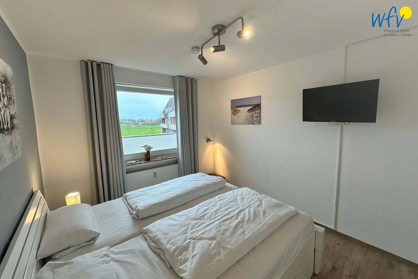 Holiday Residenz I Ferienwohnung Seelenbalsam Borkum - Schlafzimmer