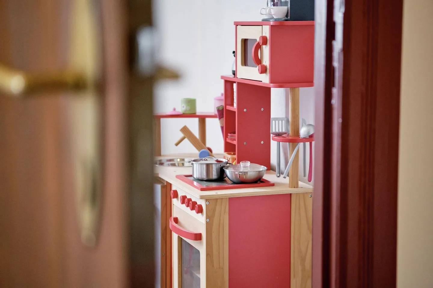 Ferienwohnung Gut Hardesby Sörup - Spielbereich im Kinderzimmer