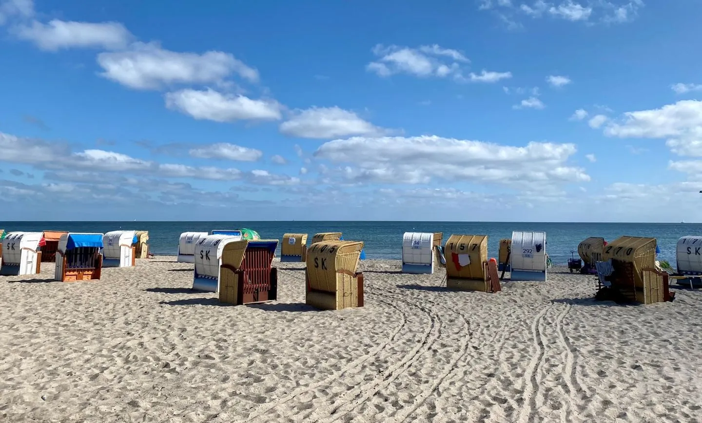 Ferienhaus an der Au Dahme - Feiner Sandstrand und Strandkörbe