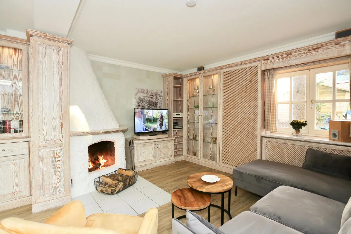 Strandhuus Juist - Wohnzimmer