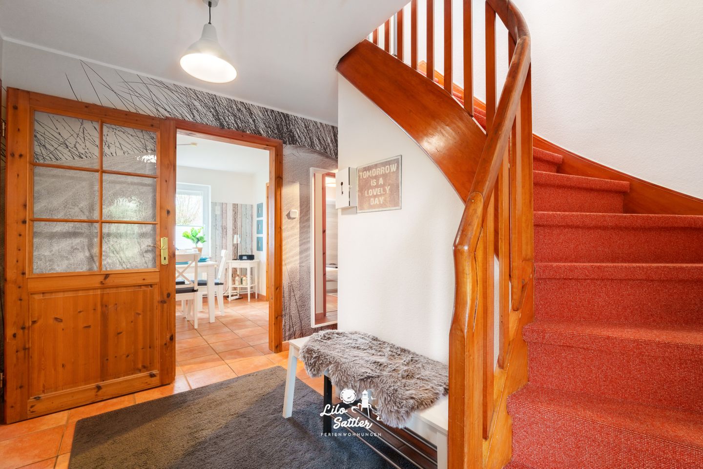 Haus Wassermann 21a Treppenflur