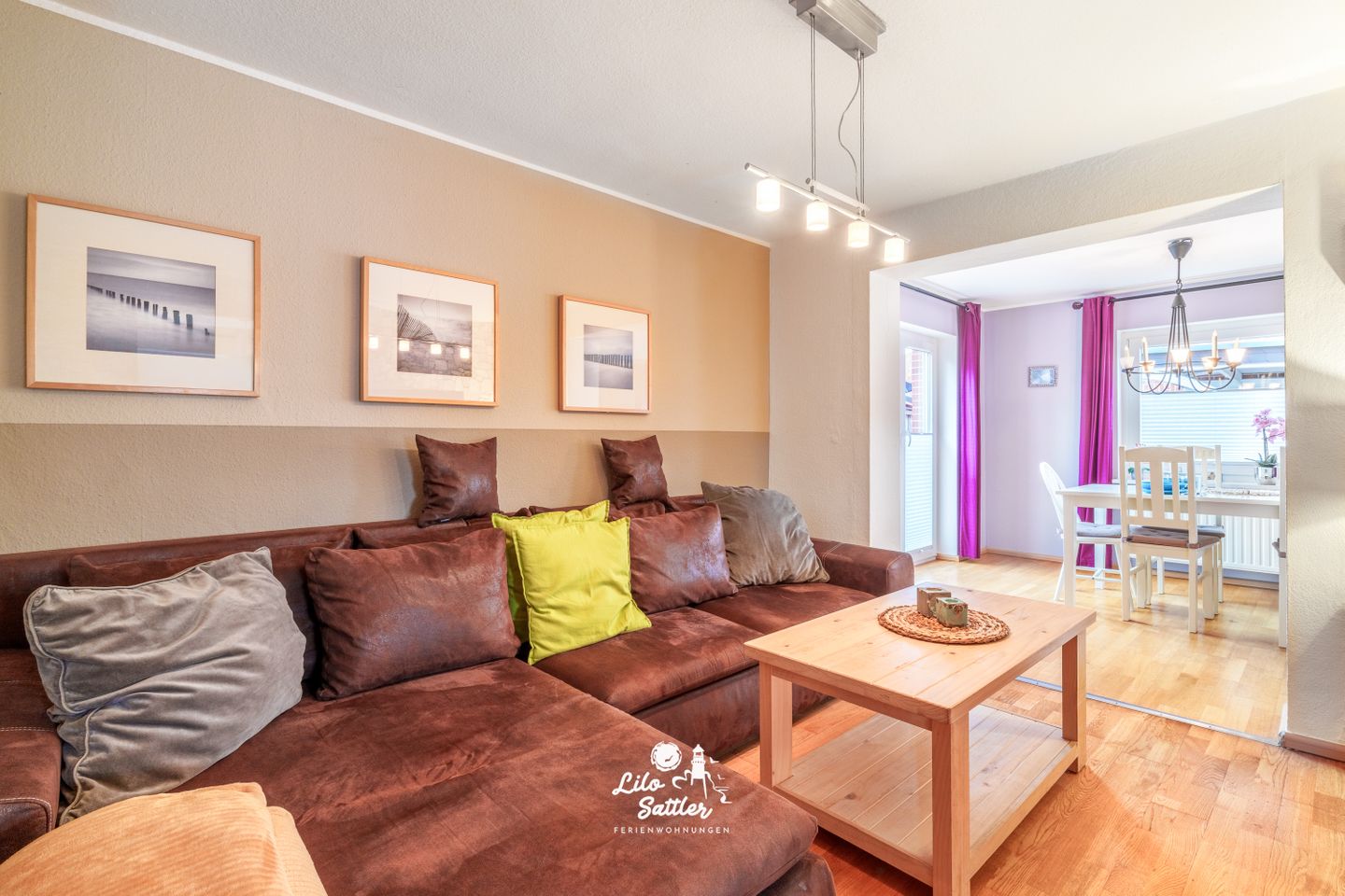Haus Wassermann 21a Wohnzimmer