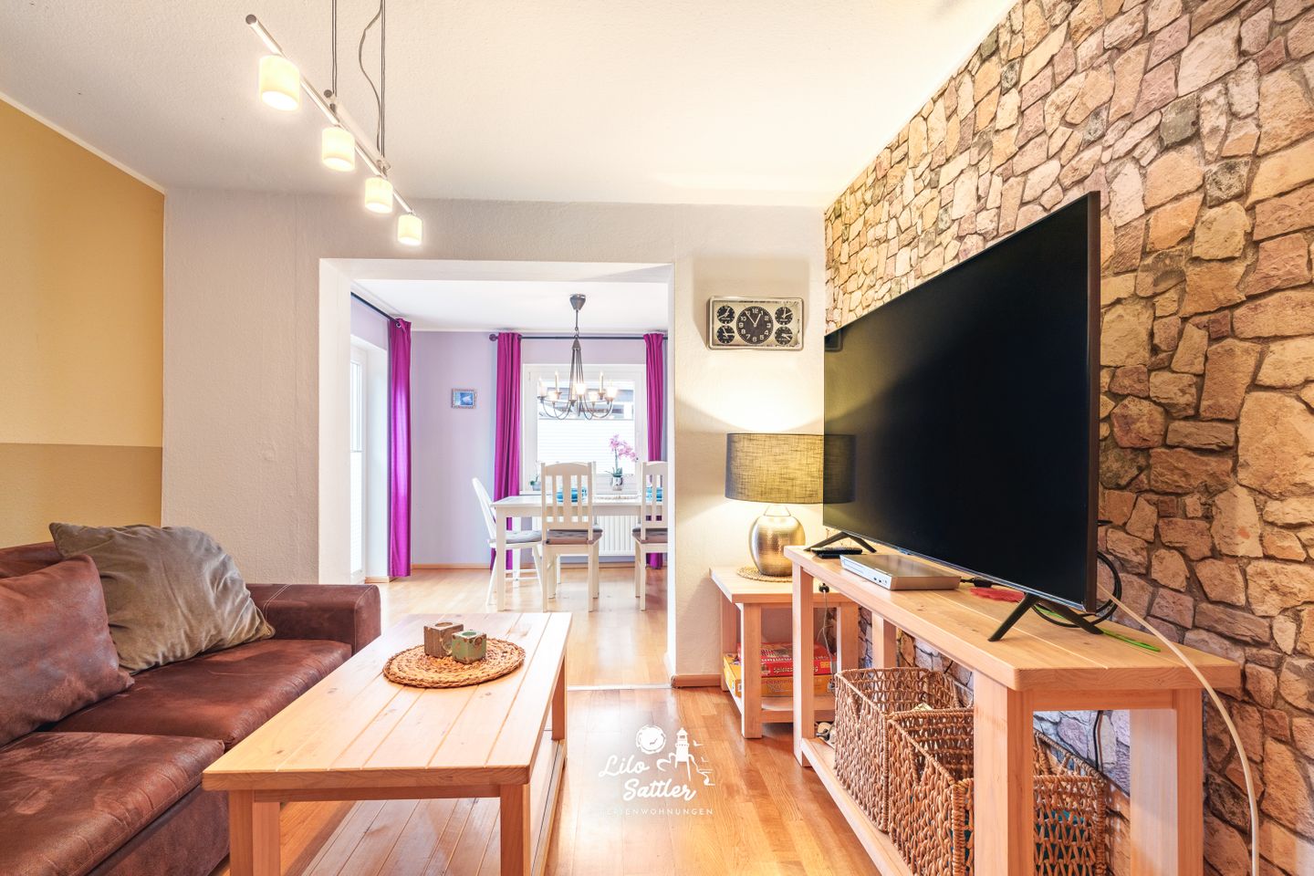 Haus Wassermann 21a Wohnzimmer