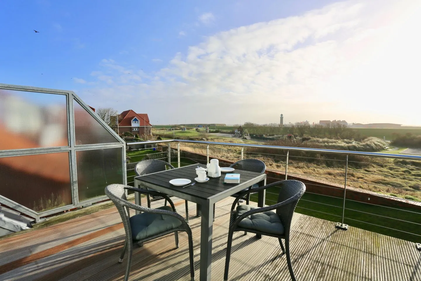 Kaphaus Juist - Meerblick