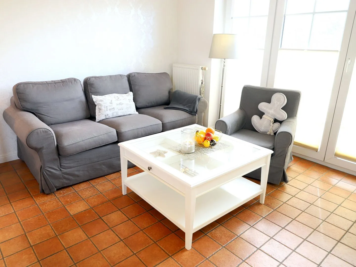 Haus Seestern, EG Dory Westerland - Wohnzimmer