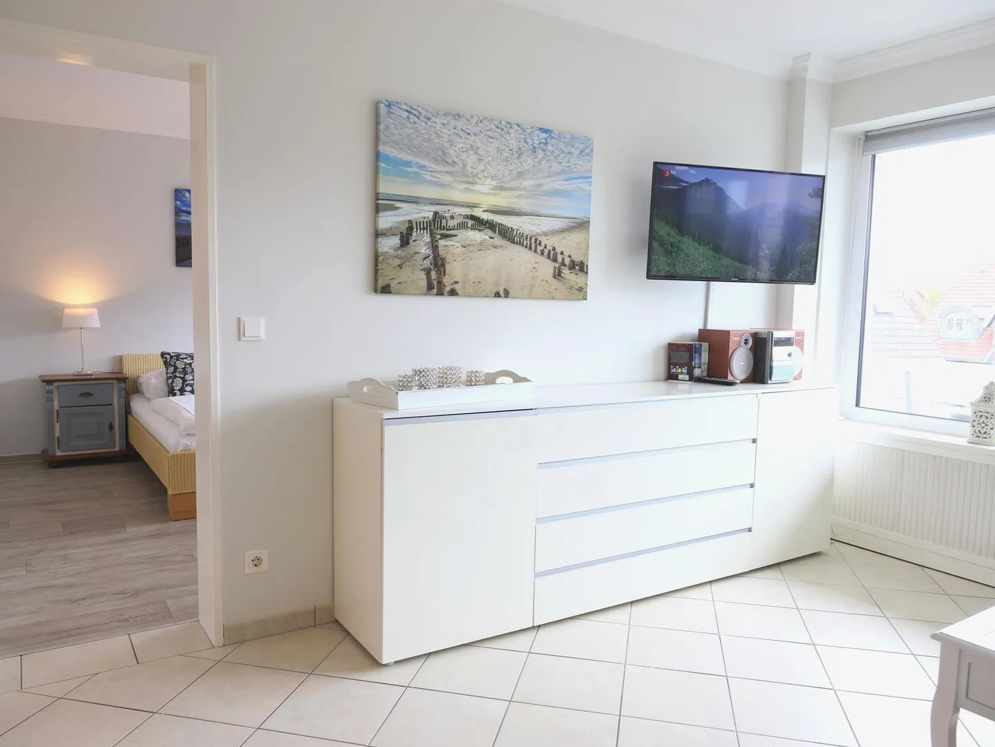 Kjeirstr. 34, Whg. 08, Haus Atlanta Westerland - TV / Multimedia