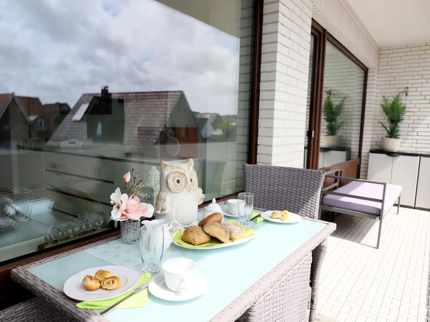 Kjeirstr. 34, Whg. 08, Haus Atlanta Westerland - Balkon