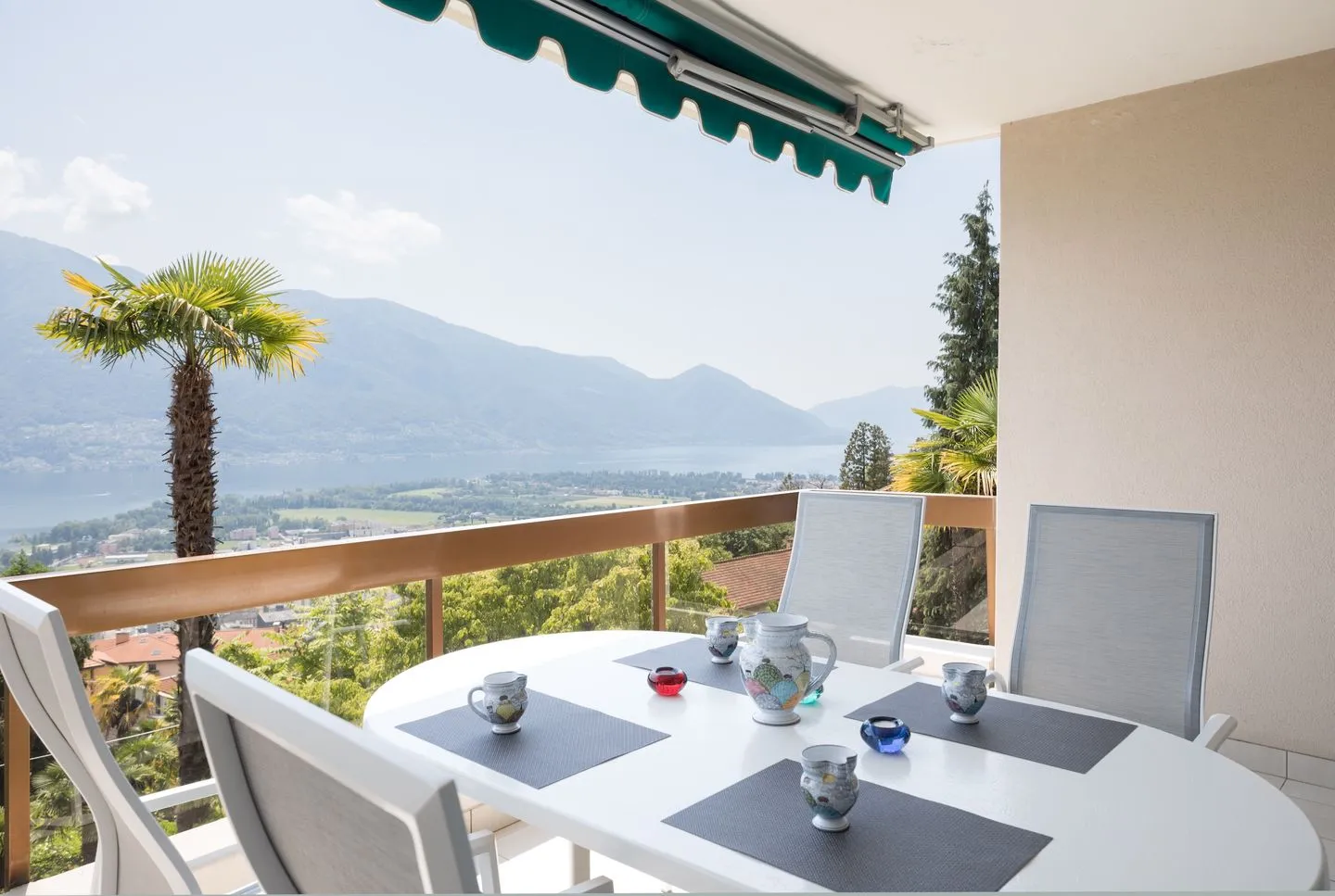 Eckwohnung C01 Lago Maggiore - Balkon
