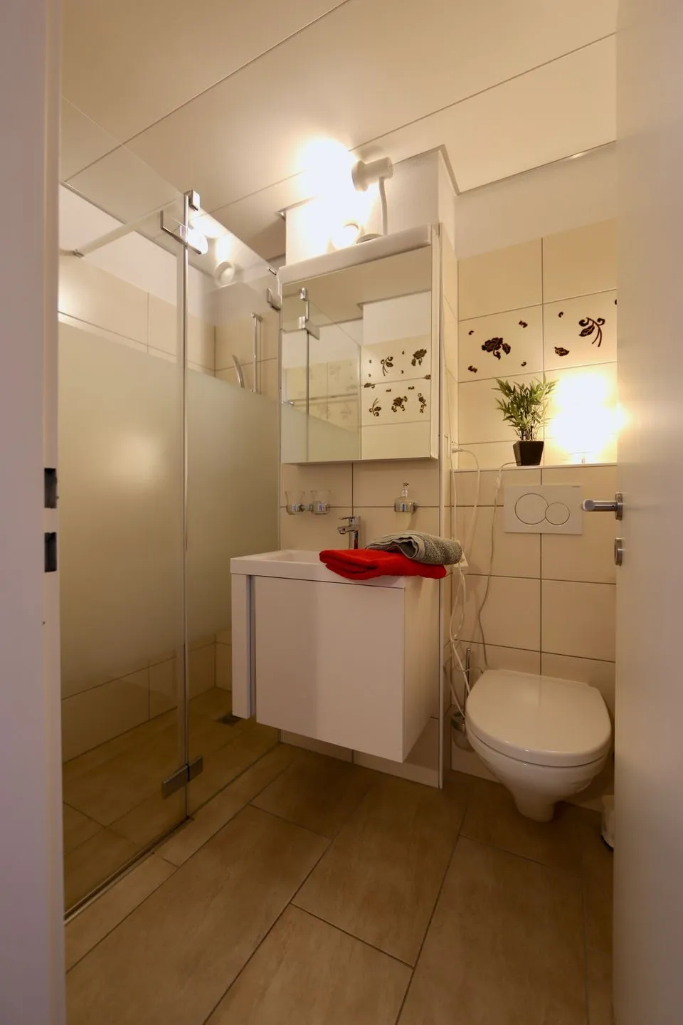 Ferienwohnung C04 Lago Maggiore - Badezimmer