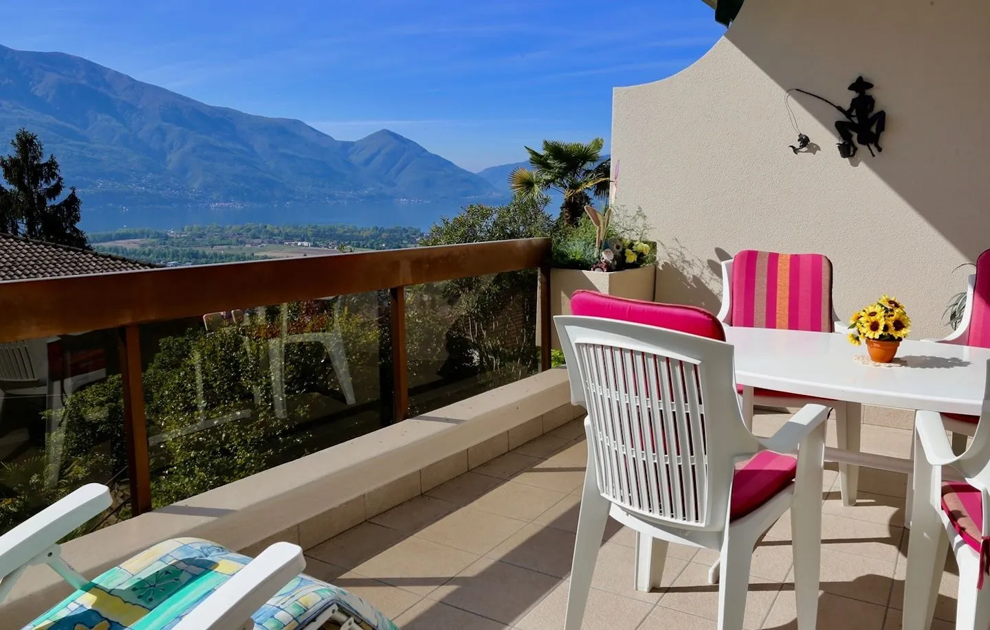 Ferienwohnung C04 Lago Maggiore - Balkon