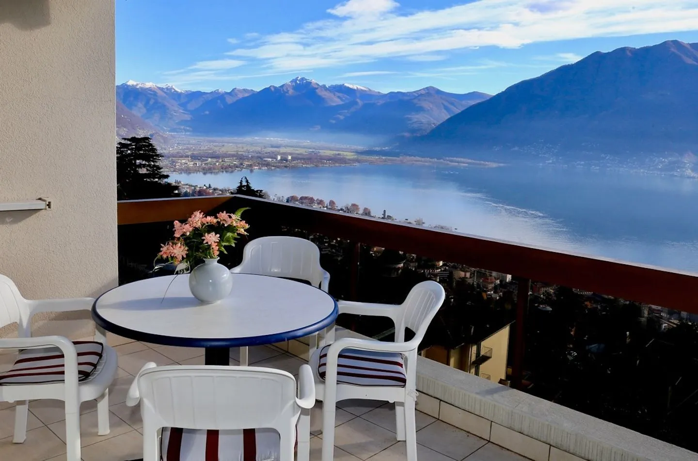 Ferienwohnung C15 Lago Maggiore - Balkon