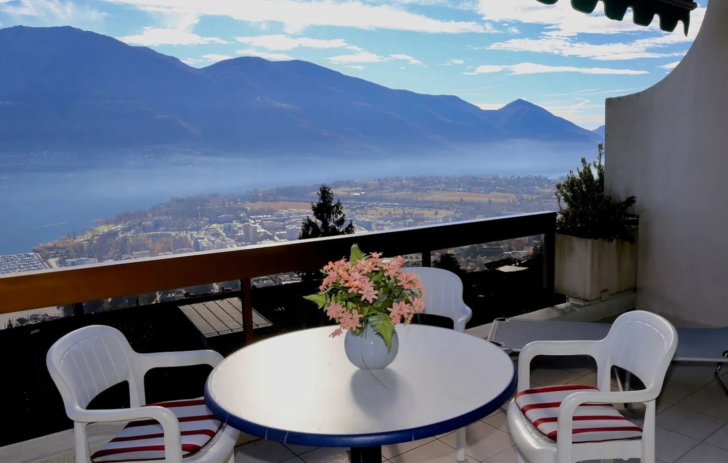 Ferienwohnung C15 Lago Maggiore - Balkon