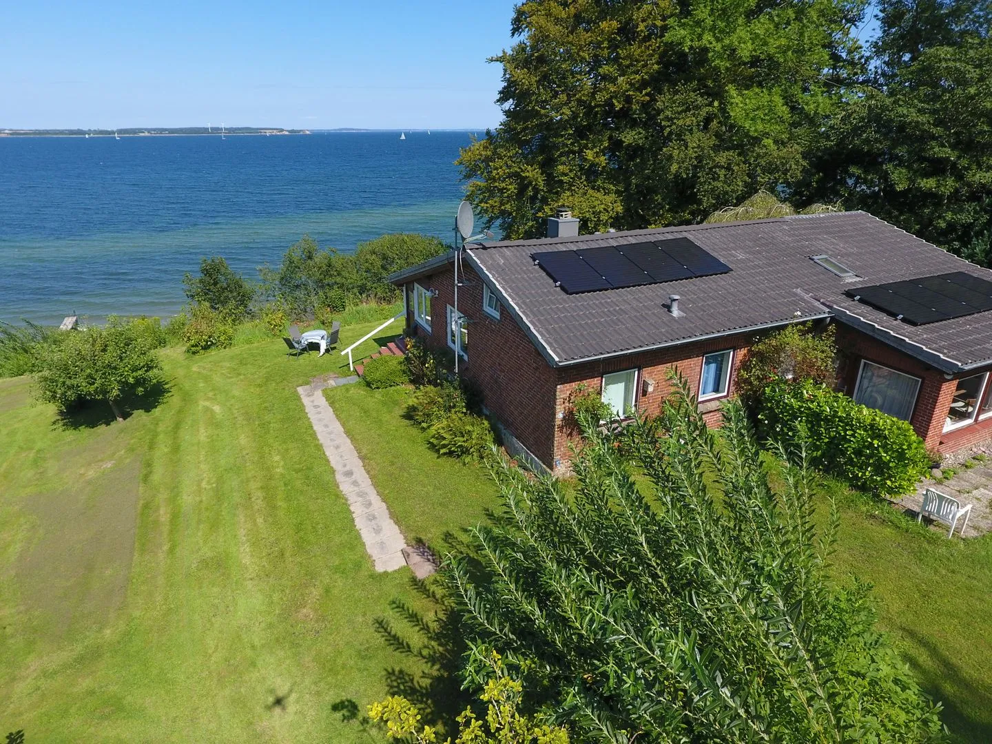 Ferienhaus Hedwigsblick Westerholz - Vogelperspektive