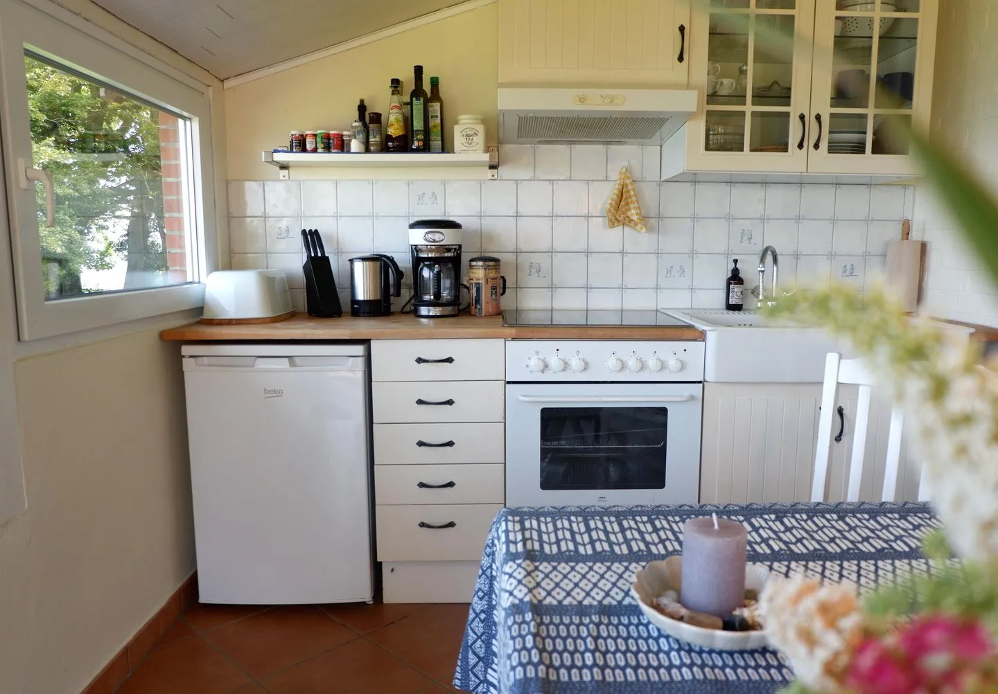 Ferienhaus Hedwigsblick Westerholz - Küche / Küchenzeile