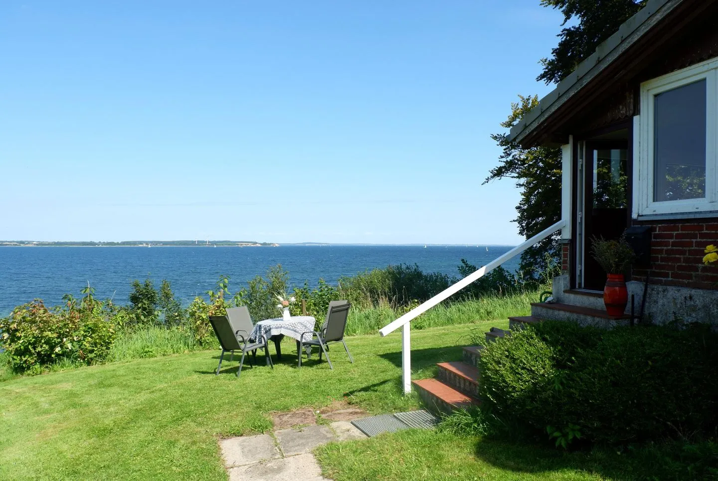 Ferienhaus Hedwigsblick Westerholz - Garten
