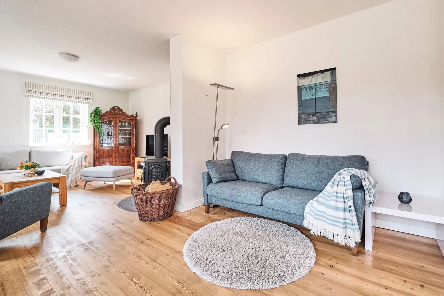Landhaus Markerup Husby - Wohnzimmer