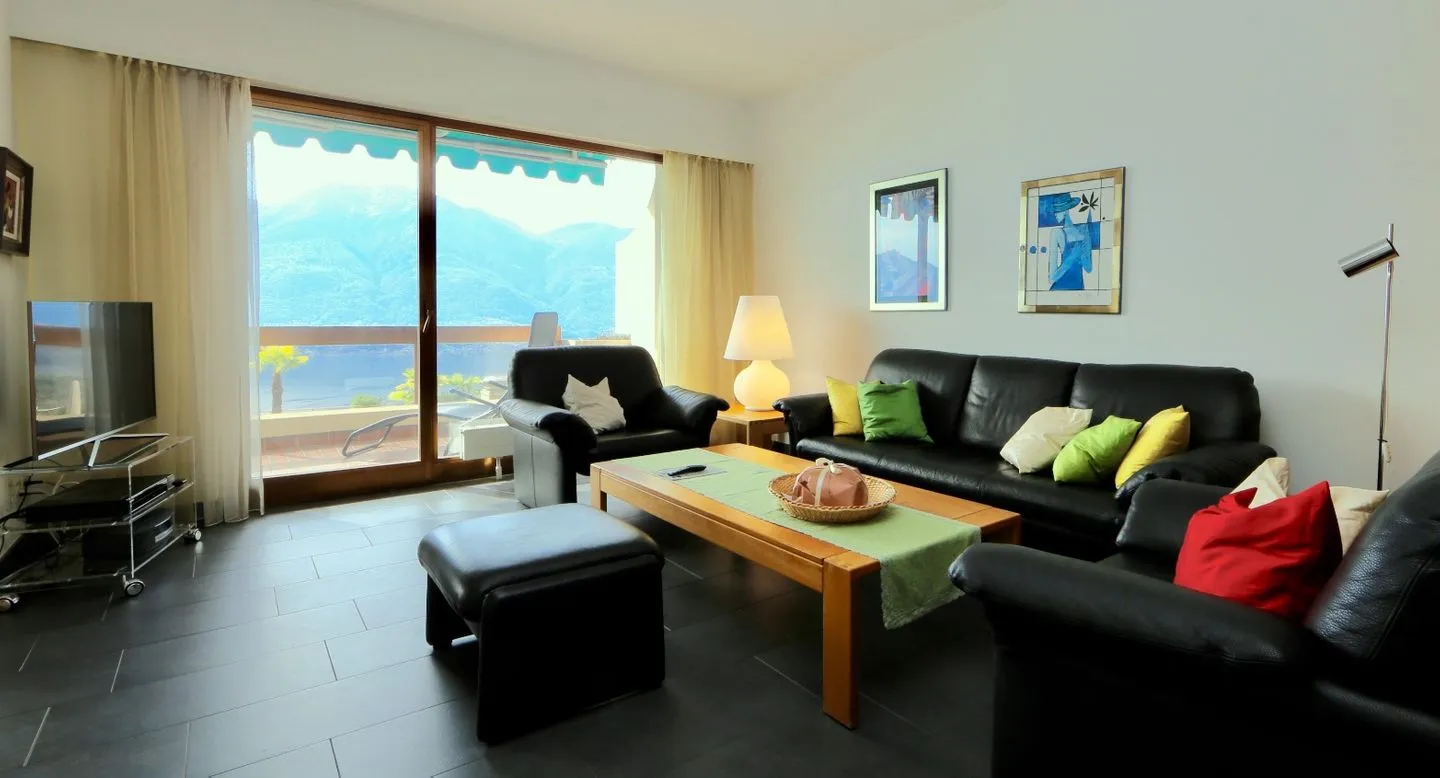 Ferienwohnung D20 Lago Maggiore - Wohnzimmer