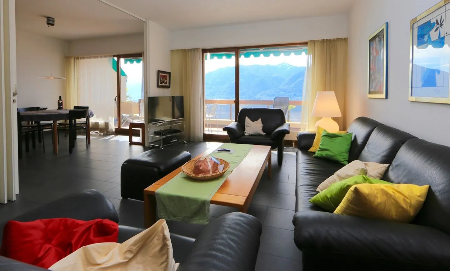Ferienwohnung D20 Lago Maggiore - Wohnzimmer