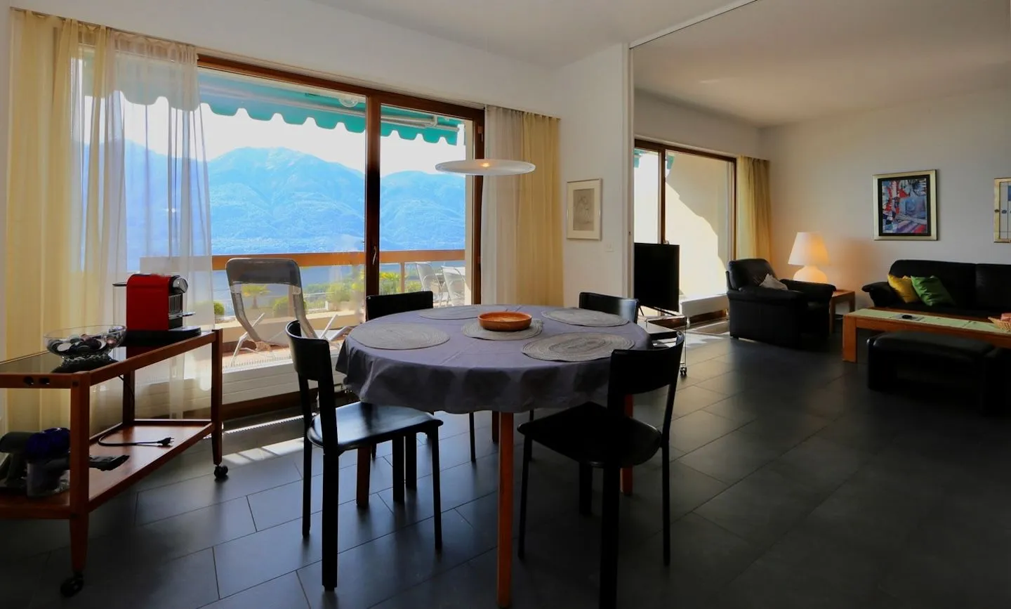 Ferienwohnung D20 Lago Maggiore - Wohnzimmer