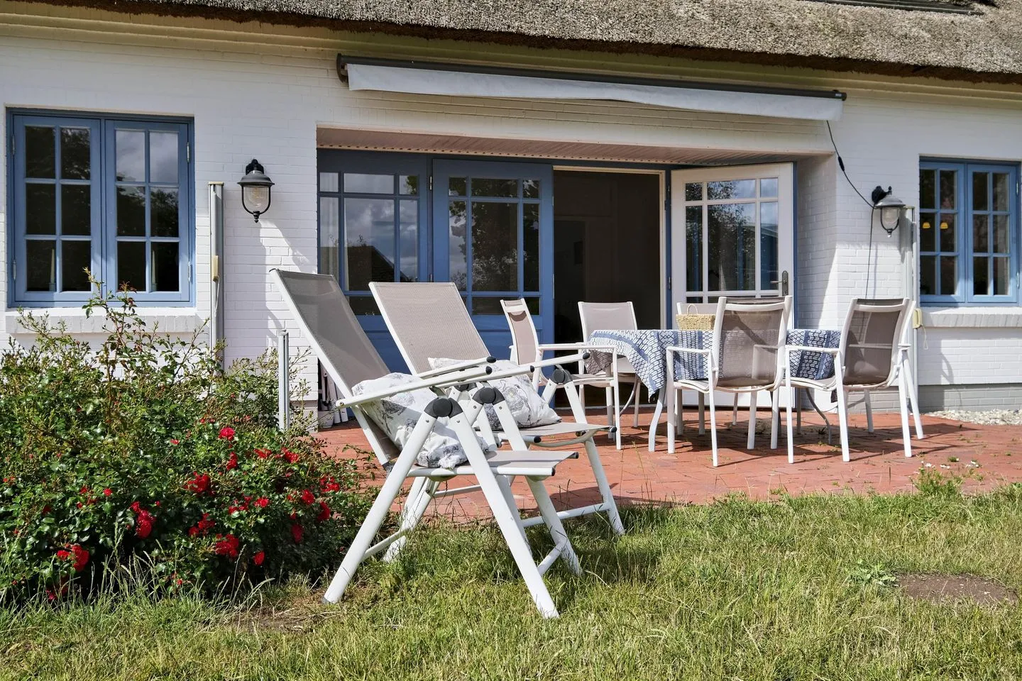 Landhaus Markerup Husby - Terrasse